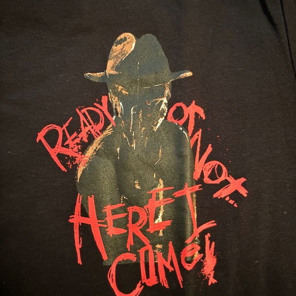 Nightmare on Elm St Long Sleeve Graphic Tee - Picture 3 of 7